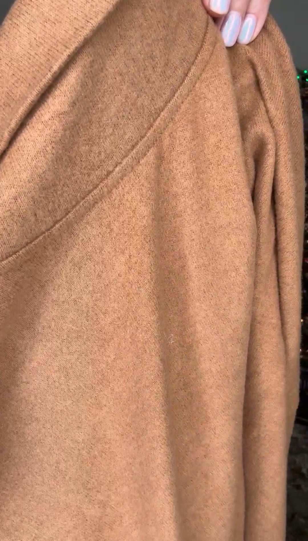 Sweater Café Oso Ultra Soft Cuello Alto (#157)