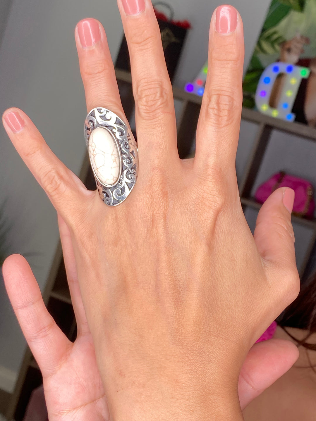 Anillo Blanco Vaquero (#158)