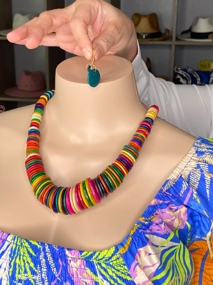 Collar Multi Color Etnico (#168)