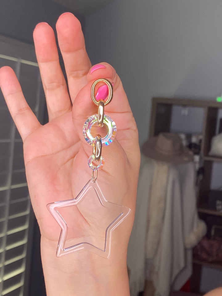 Arete Dorado Estrella Clear (#119)