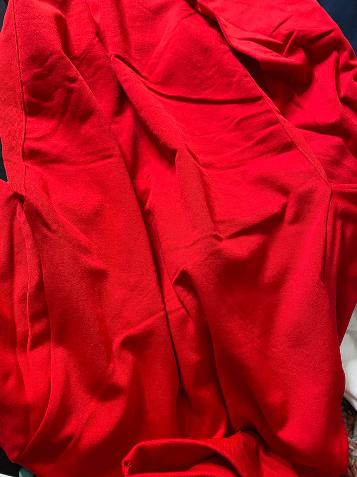 Blusa Roja Basica Termica Afelpada