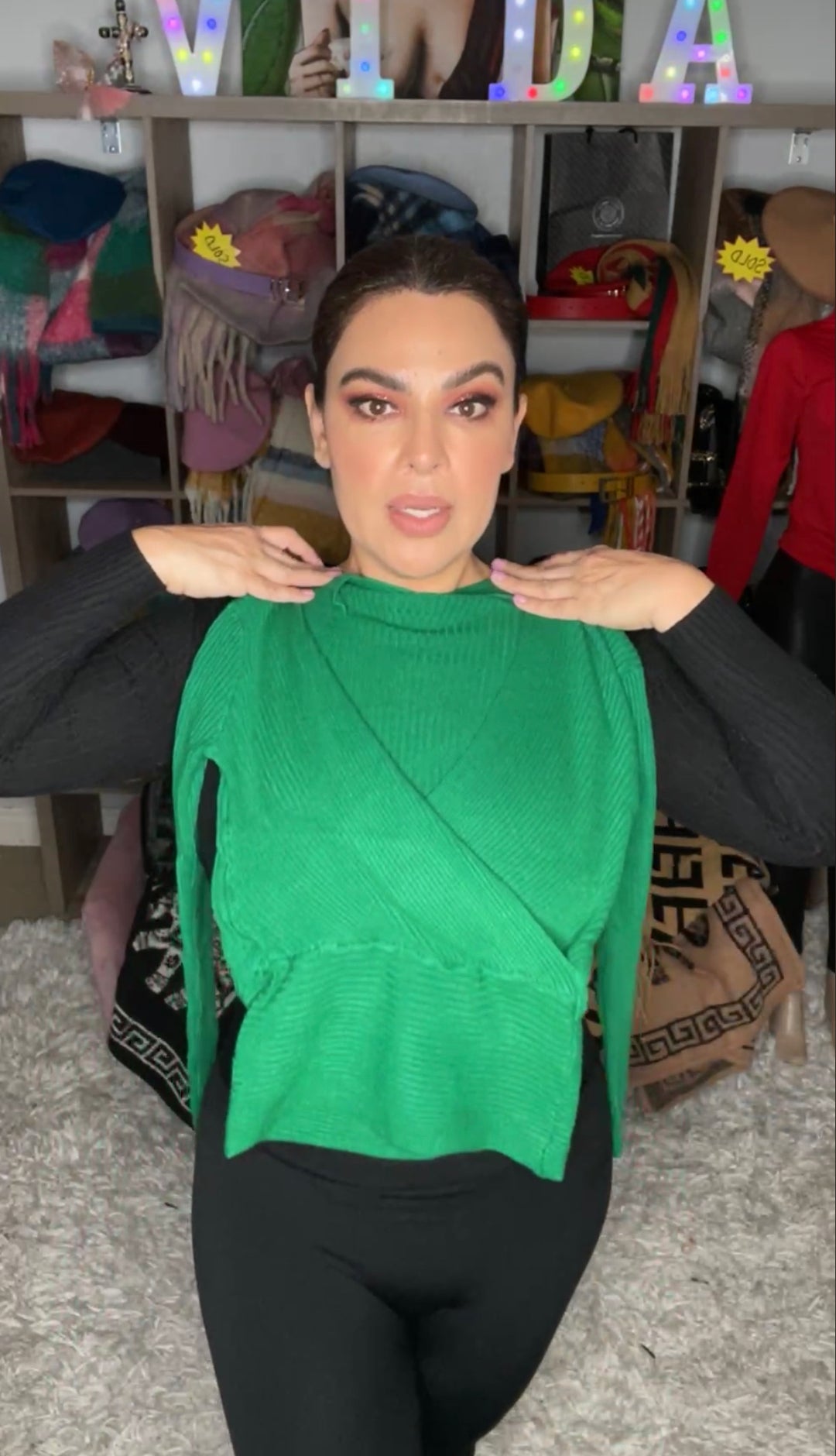 Sweater Verde de Punto (#211)