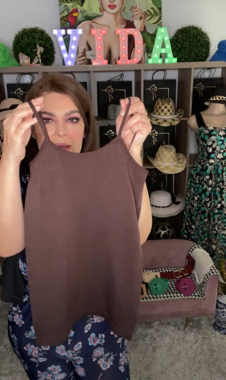 Blusa Café Basica (#112)