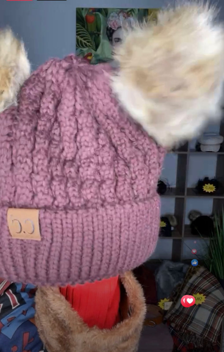 Gorro Vino Doble Mota (#201)